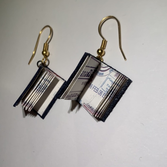 Passport Earrings - Picture 3 of 3